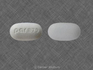 Par 879 Pill White Oval Pill Identifier
